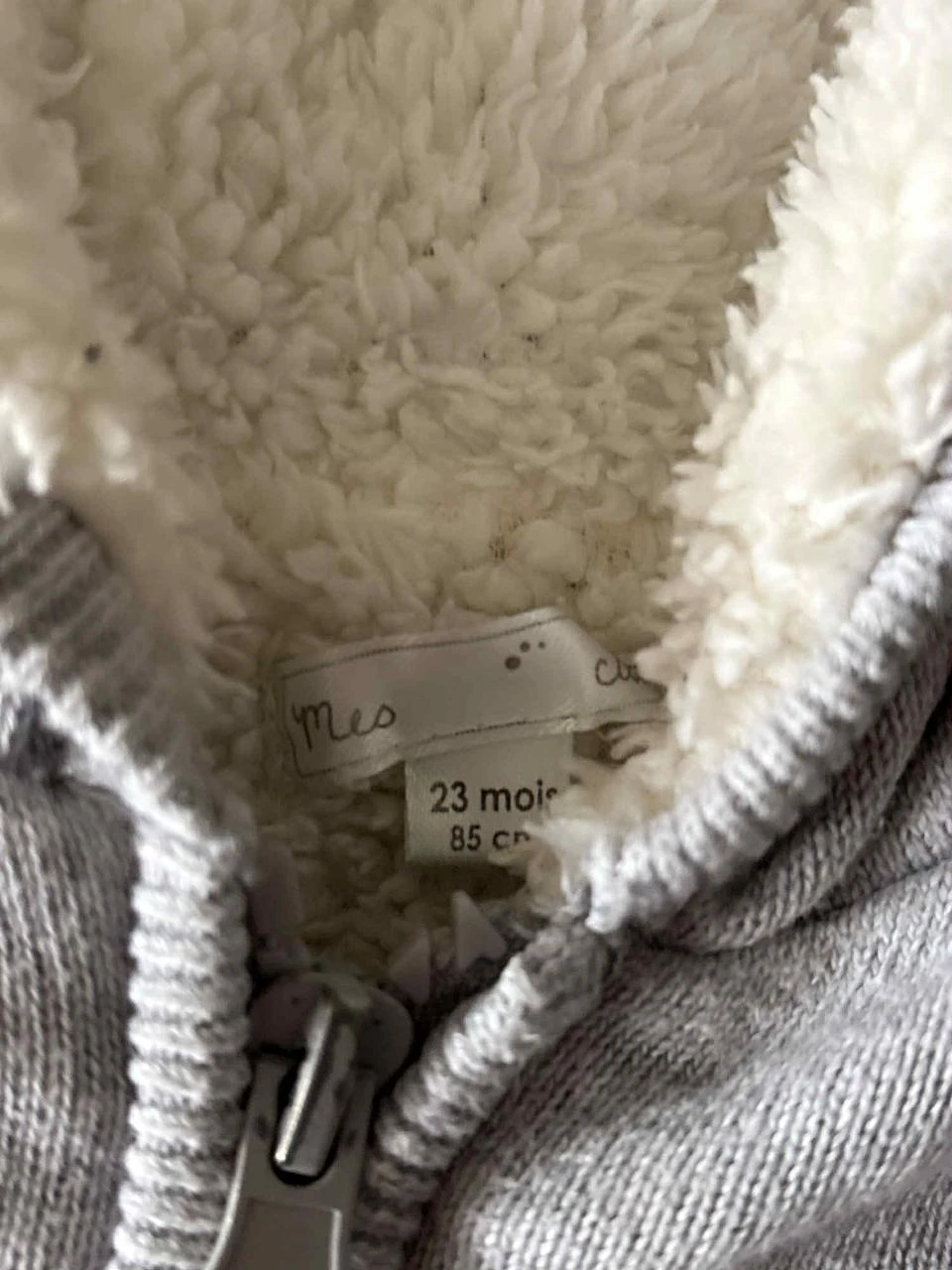 Gilet 23 mois garçon Mes Petits Cailloux – photo 2